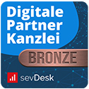 sevDesk digitale Partner Kanzlei Bronze Status